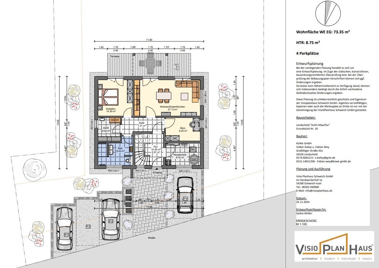 Mehrfamilienhaus zum Kauf provisionsfrei 595.000 € 4 Zimmer 156 m²<br/>Wohnfläche 850 m²<br/>Grundstück Auf´m Maarflur Niederkail Landscheid 54526