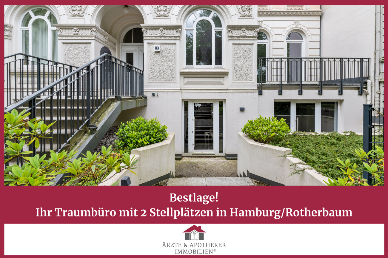 Bürofläche zum Kauf 1.298.000 € 5 Zimmer 175 m²<br/>Bürofläche Rotherbaum Hamburg / Rotherbaum 20148