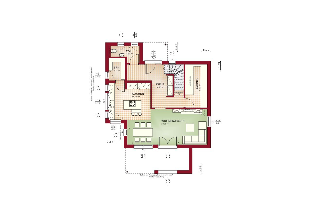 Haus zum Kauf 529.908 € 4 Zimmer 151 m²<br/>Wohnfläche 658 m²<br/>Grundstück Dülmen Dülmen 48249