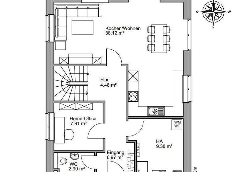 Einfamilienhaus zum Kauf provisionsfrei 595.000 € 5 Zimmer 132 m² 512 m² Grundstück Borstel Winsen (Luhe) OT Borstel 21423