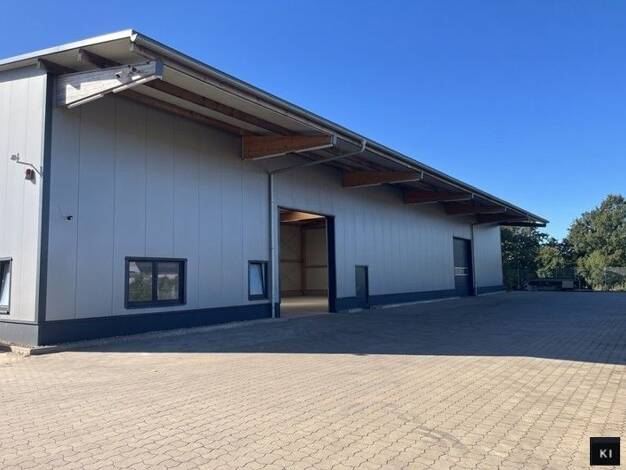Lagerhalle zur Miete - Erstbezug 5 € 518 m² Lagerfläche teilbar ab 518 m² Nenndorf Rosengarten 21224