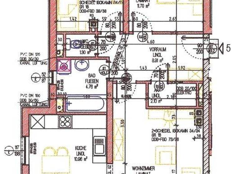 Wohnung zur Miete 632 € 70,7 m² St. Martin 82/5 St. Martin 3971