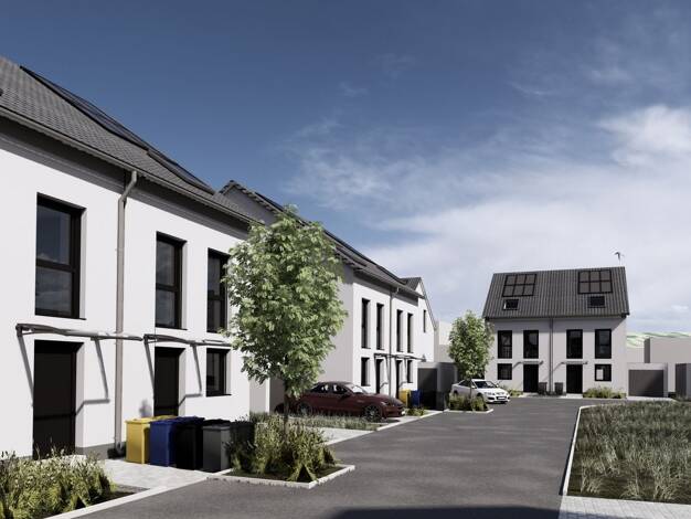 Doppelhaushälfte zum Kauf - Neubau provisionsfrei 529.900 € 5 Zimmer 142 m² 230 m² Grundstück frei ab sofort Hahnheim 55278