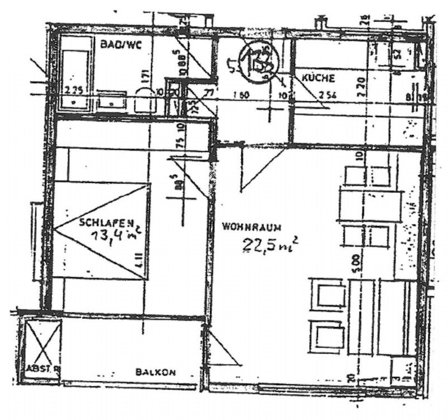 Wohnung zum Kauf 179.000 € 2 Zimmer 54 m²<br/>Wohnfläche 3.<br/>Geschoss Stein Stein 90547