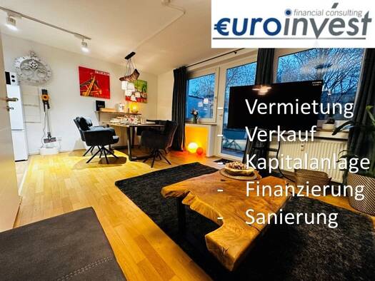 Wohnung zur Miete 630 € 2 Zimmer 50,3 m² 1. Geschoss Ruhrallee 154 Bergerhausen Stadtbezirk II 45136