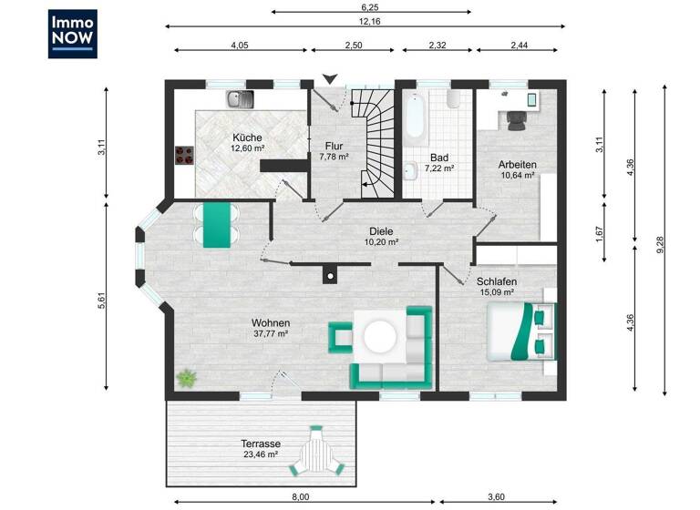 Einfamilienhaus zum Kauf 599.999 € 6 Zimmer 168,8 m² 750 m² Grundstück Großzschocher Leipzig 04249