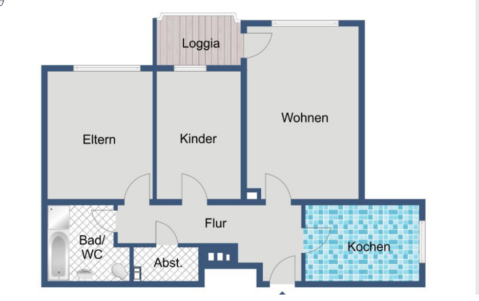 Wohnung zur Miete 548 € 3 Zimmer 76 m²<br/>Wohnfläche 6.<br/>Geschoss 01.03.2025<br/>Verfügbarkeit Eschenweg 2 Johannesberg Bad Hersfeld 36251