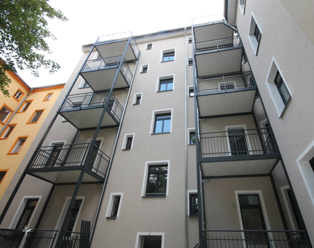 Wohnung zur Miete 665 € 3 Zimmer 78 m² Dachgeschoss, EG Landsberger Straße 67 Freiimfelde / Kanenaer Weg Halle (Saale) / Ost 06112