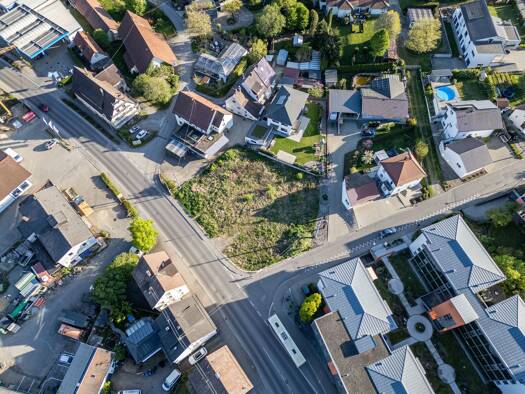 Grundstück zum Kauf 1.248 m² Grundstück Baugenehmigung vorhanden frei ab sofort Bahnhofstraße 22 Bad Schussenried Bad Schussenried 88427