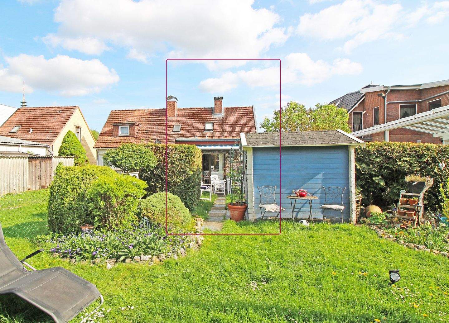 Immobilie in Bad Segeberg - Vermietete Doppelhaushälfte - zentrumsnah mit schönem Garten - Bild 2