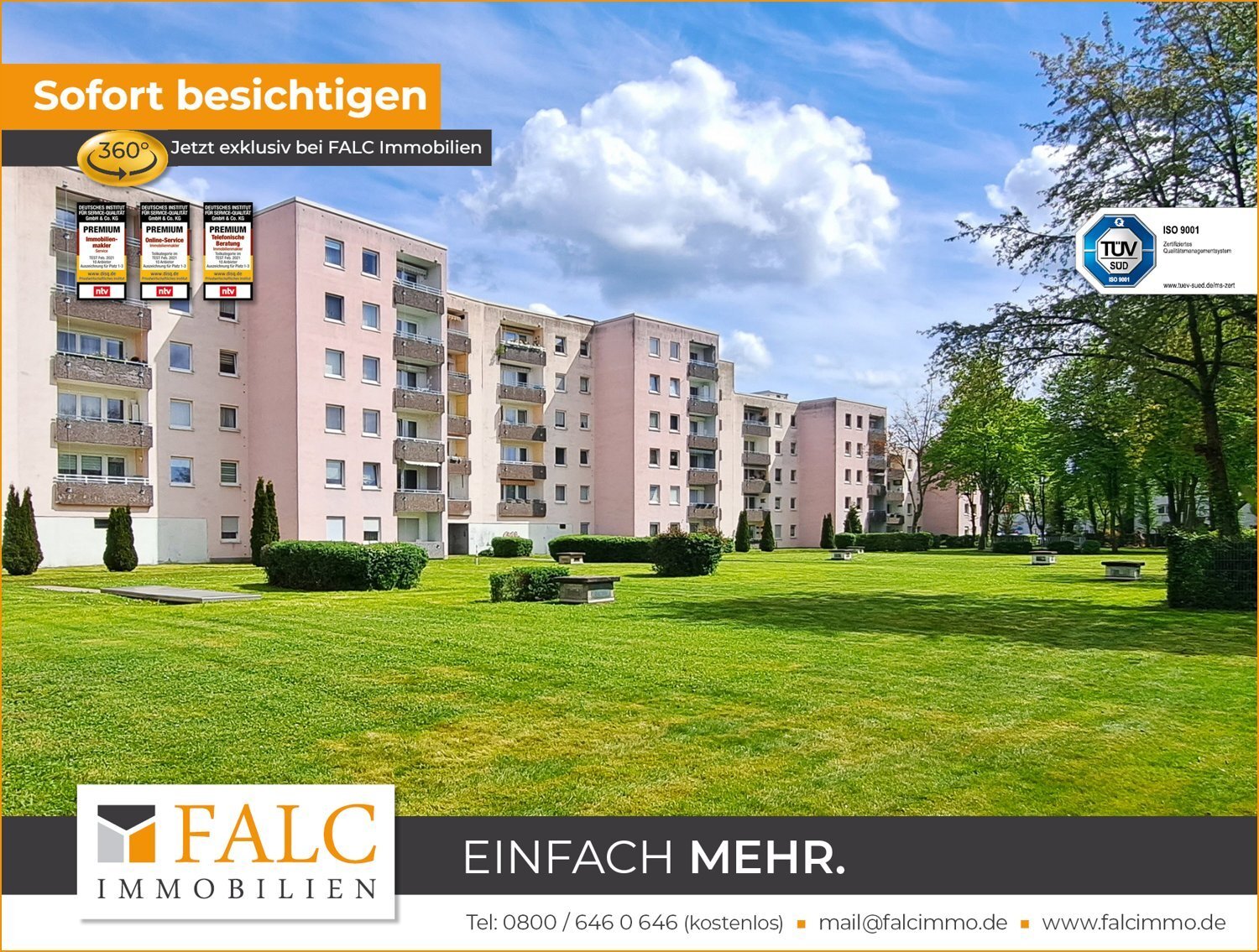 Wohnung zum Kauf provisionsfrei 280.000 € 3 Zimmer 78 m²<br/>Wohnfläche 1.<br/>Geschoss Finkenberg Köln 51149