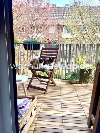 Studio zur Miete Tauschwohnung 520 € 2 Zimmer 47 m² 2. Geschoss Hamm Hamburg 20535