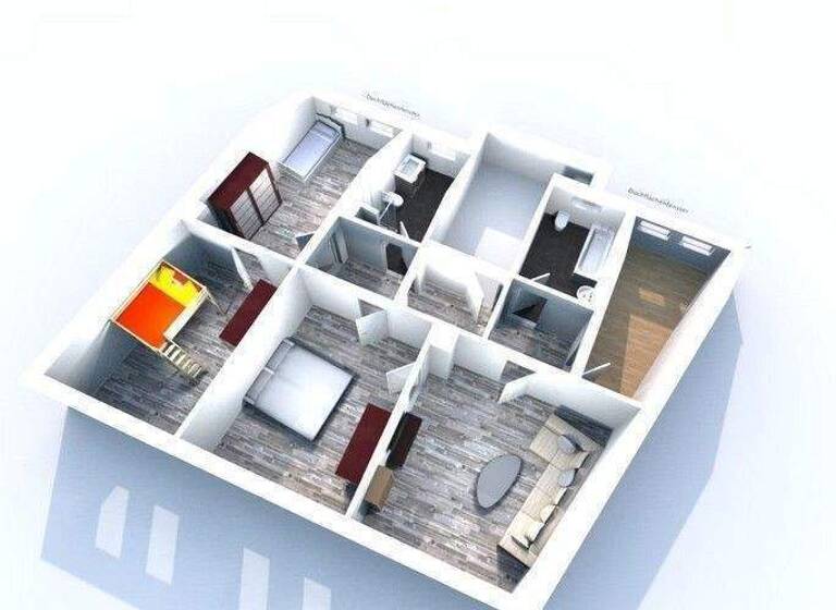 Wohnung zur Miete 595 € 4 Zimmer 111 m² frei ab sofort Große Deichstraße 23 Weißenfels 06667