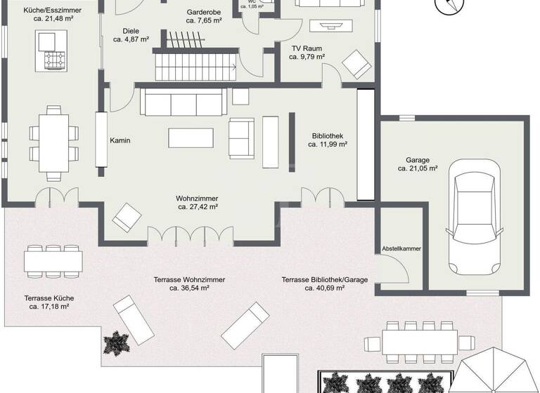 Einfamilienhaus zum Kauf 4.250.000 € 10 Zimmer 255 m² 1.207 m² Grundstück Gräfelfing 82166