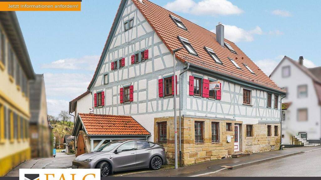 Einfamilienhaus zum Kauf 280.000 € 9 Zimmer 291,6 m² 200 m² Grundstück Grantschen Weinsberg 74189