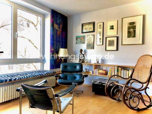Studio zur Miete Tauschwohnung 1.600 € 3 Zimmer 80 m² 4. Geschoss Altstadt-Lehel München 80538