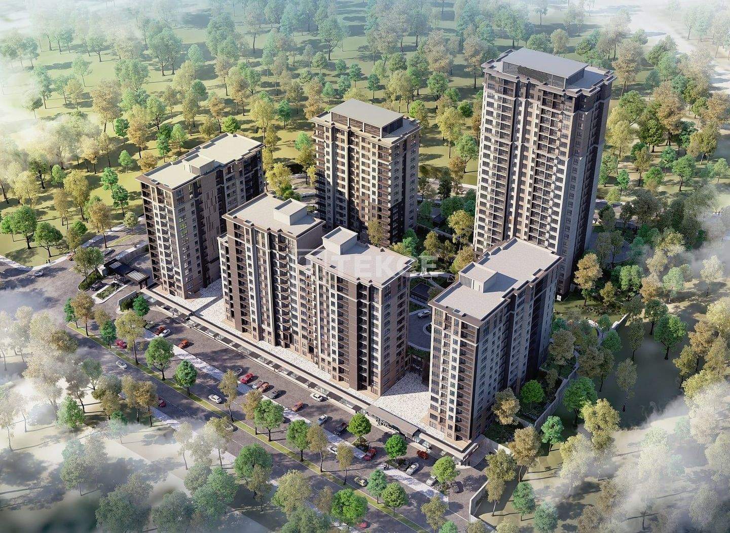 Immobilie in Söhrewald - Wohnungen in einer Anlage mit Pool, 800 m zur Hauptstraße in Avcilar - Bild 3