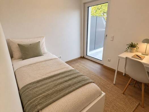 Studio zur Miete 590 € 1 Zimmer 20 m² Geschoss 4/5 frei ab 10.10.2026 St Johannis Nürnberg 90419