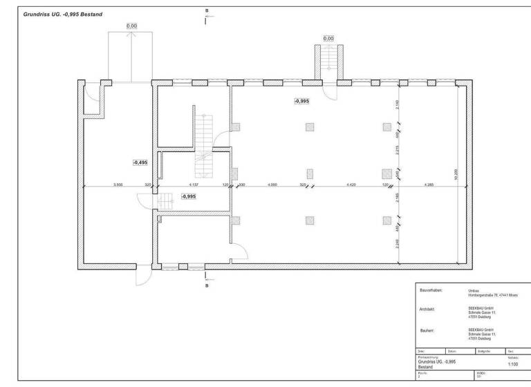 Praxis zur Miete provisionsfrei 3.000 € 460 m² Bürofläche Essenberger Straße 3 Moers-Mitte Moers 47441