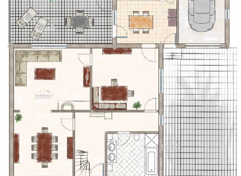 Einfamilienhaus zum Kauf provisionsfrei 184.000 € 5 Zimmer 140 m² 743 m² Grundstück Börger 26904