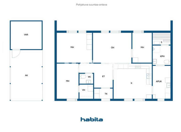 Einfamilienhaus zum Kauf 195.000 € 4 Zimmer 100 m² 1.520 m² Grundstück Rautionmukka 5 Muonio 99300