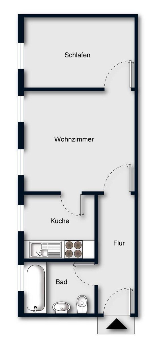 Wohnung zum Kauf 375.000 € 2 Zimmer 33,8 m²<br/>Wohnfläche Rantum Rantum 25980