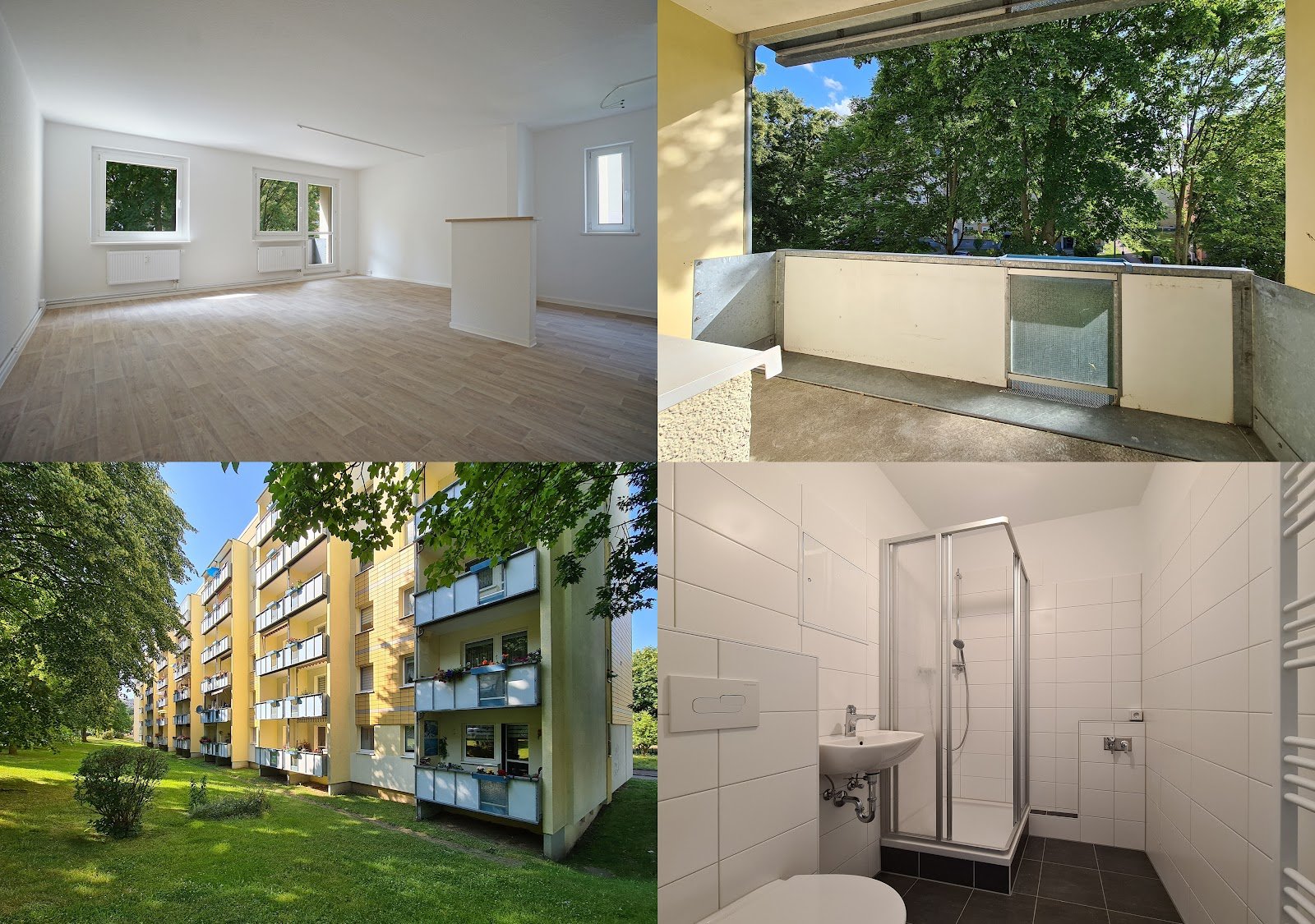 Wohnung zur Miete 386 € 3 Zimmer 69,5 m²<br/>Wohnfläche 3.<br/>Geschoss Am Mühlteich 15 Wasserberg - Nord Freiberg 09599