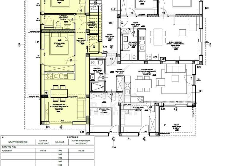 Wohnung zum Kauf - Erstbezug 260.000 € 3 Zimmer 61,1 m² EG Vodice