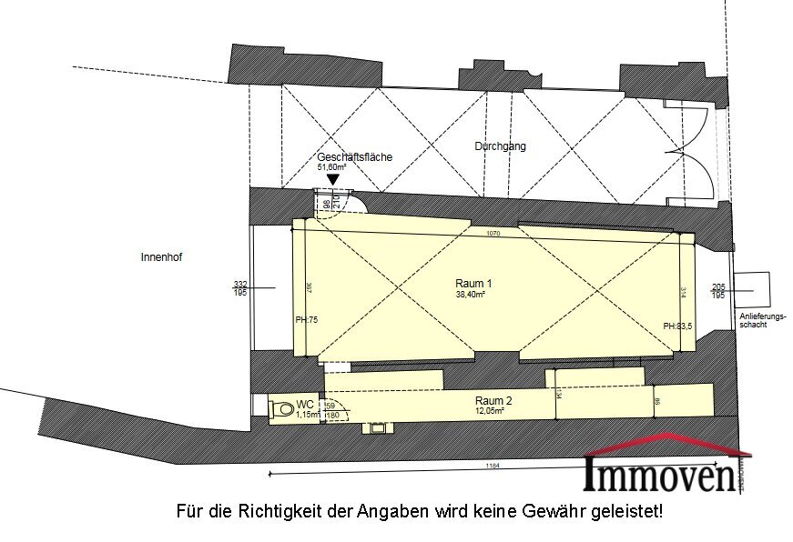 Restaurant zur Miete 1.848 € Prokopigasse Innere Stadt Graz 8010