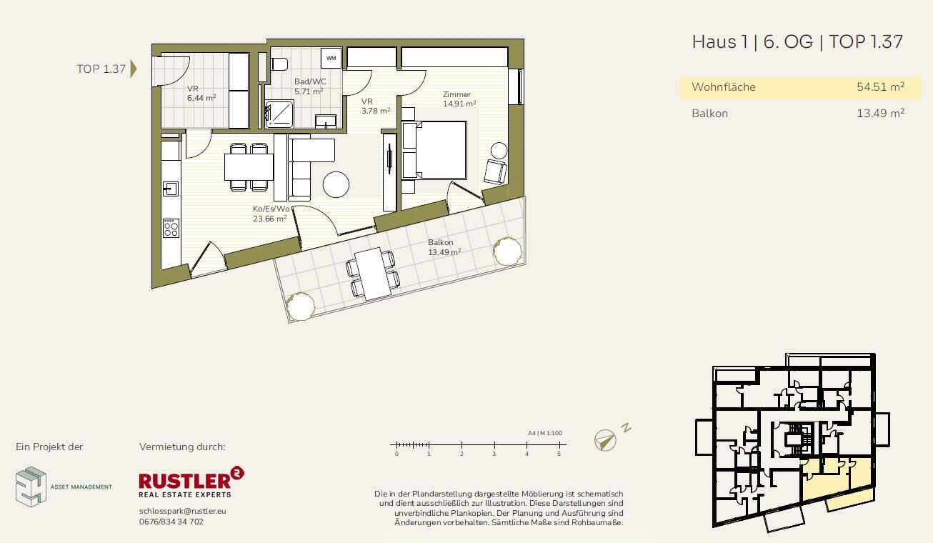 Wohnung zur Miete 573 € 2 Zimmer 54,5 m²<br/>Wohnfläche 01.09.2025<br/>Verfügbarkeit Straßgang Graz 8054