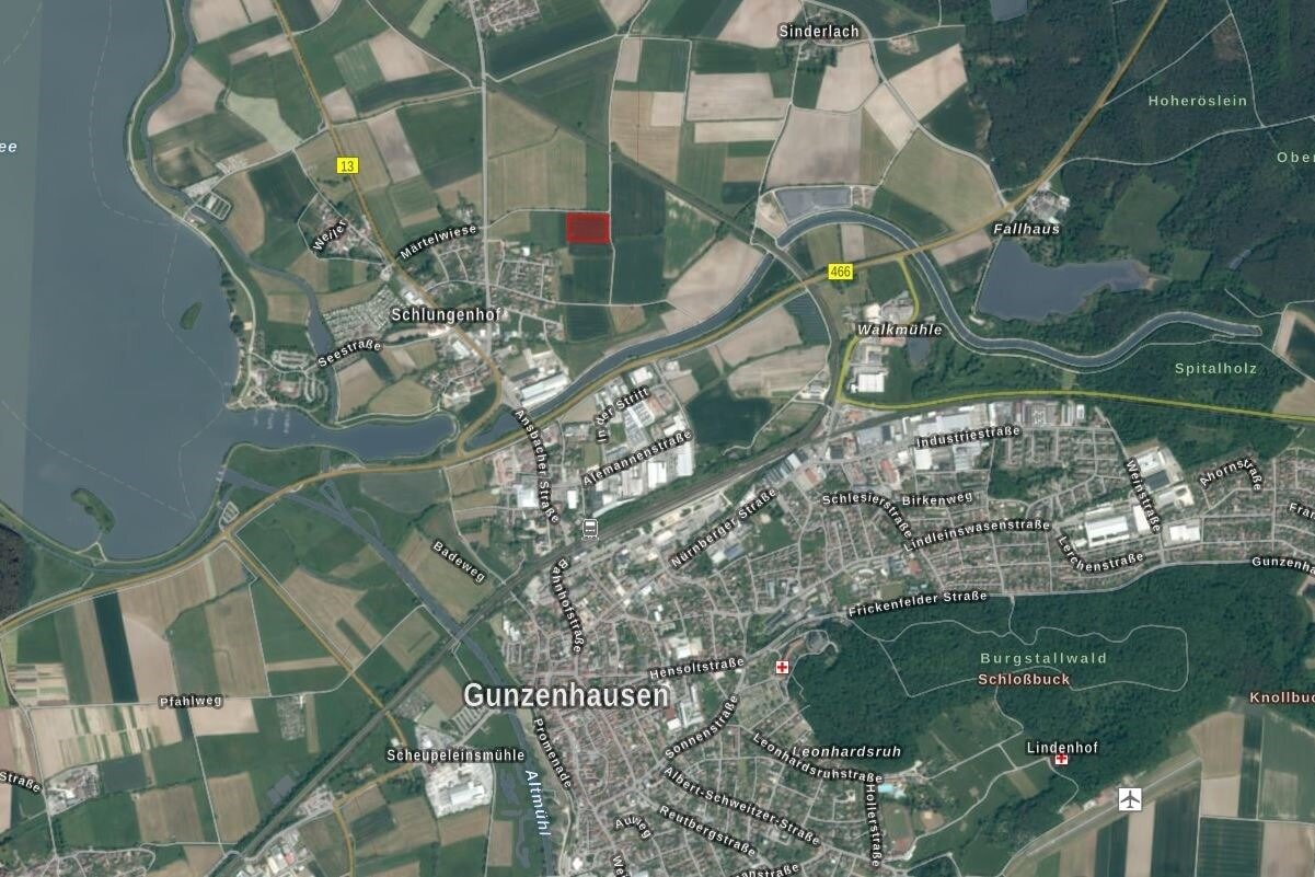 Land-/Forstwirtschaft zum Kauf 162.924 € 13.577 m²<br/>Grundstück Gunzenhausen Gunzenhausen 91710