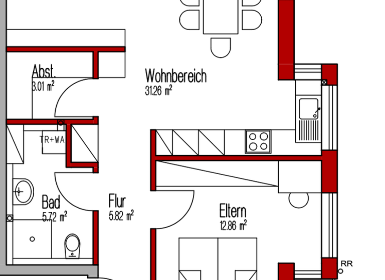 Wohnung zur Miete 1.700 € 3 Zimmer 78 m² Geschoss 1/3 frei ab 15.06.2026 Nestgasse 10 Allmannsdorf Konstanz 78464