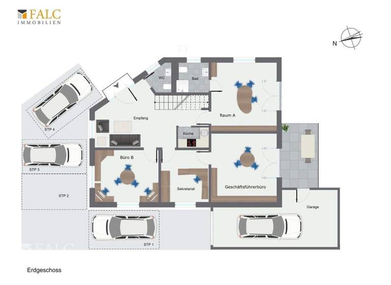 Bürofläche zur Miete 175 € 1 Zimmer 15,9 m² Bürofläche Stadtlohn 48703