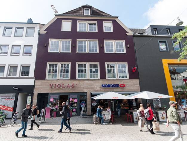 Wohnung zur Miete 850 € 2 Zimmer 80,8 m² 2. Geschoss frei ab sofort Innenstadt Osnabrück 49074