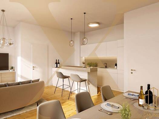 Wohnung zum Kauf - Erstbezug provisionsfrei 450.360 € 3 Zimmer Bahnhofstraße 2 Gmunden 4810