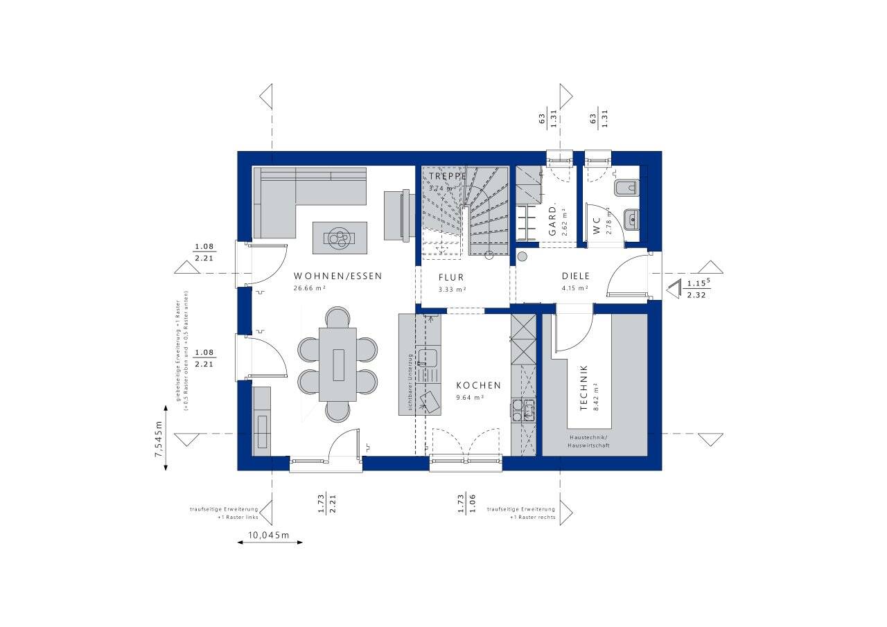 Einfamilienhaus zum Kauf 524.895 € 4 Zimmer 125 m²<br/>Wohnfläche 602 m²<br/>Grundstück Wilschdorf Dürrröhrsdorf-Dittersbach 01833
