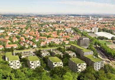 Ladenfläche zur Miete - Neubau 135,4 m² Verkaufsfläche Löbervorstadt Erfurt 99096
