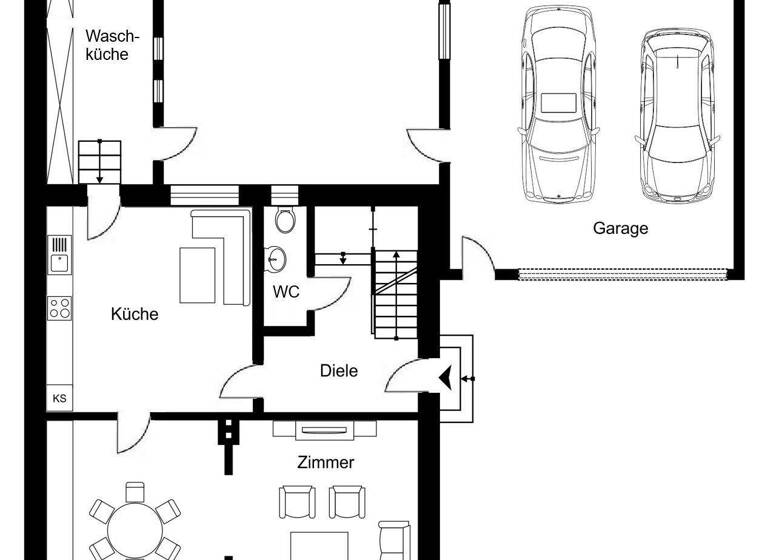 Reihenendhaus zum Kauf 384.000 € 5,5 Zimmer 122 m² 1.007 m² Grundstück Grumme Bochum 44791