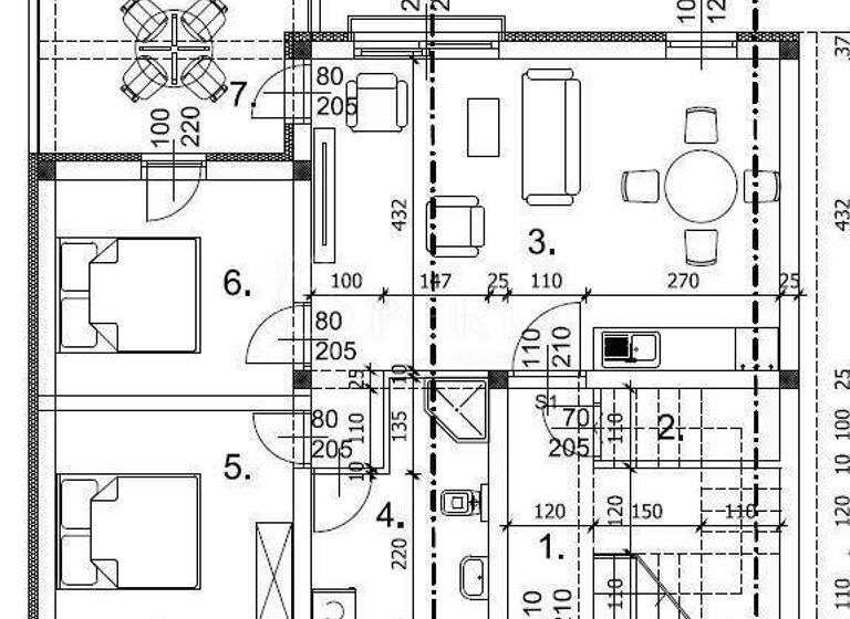 Wohnung zum Kauf 195.000 € 3 Zimmer 61 m² Vir Vir