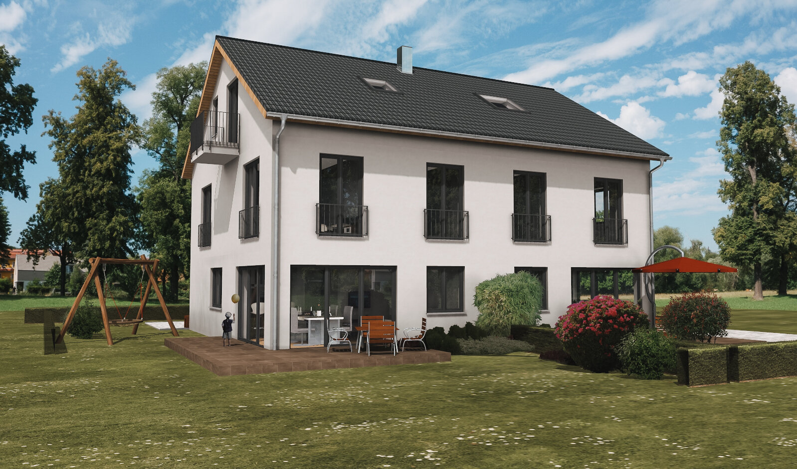 Doppelhaushälfte zum Kauf 945.000 € 6 Zimmer 130 m²<br/>Wohnfläche 285 m²<br/>Grundstück Karlsfeld 85757