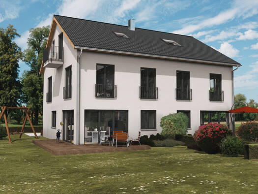 Doppelhaushälfte zum Kauf 945.000 € 6 Zimmer 130 m² 285 m² Grundstück Karlsfeld 85757