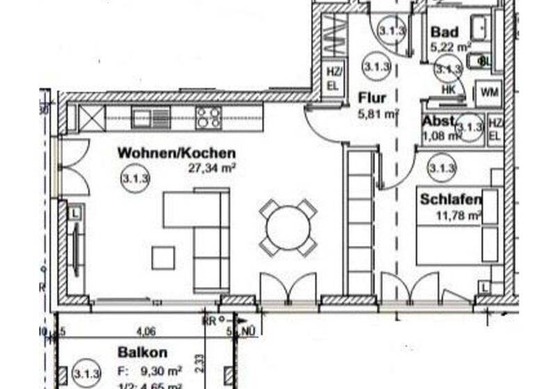 Wohnung zur Miete - Erstbezug 1.560 € 2 Zimmer 56 m² Geschoss 1/2 frei ab sofort Rosemarie-Fendel-Bogen Aubing-Lochhausen-Langwied München 81245