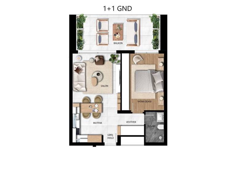 Wohnung zum Kauf - Erstbezug provisionsfrei 362.800 € 4 Zimmer 163 m² EG Bogaz 99860