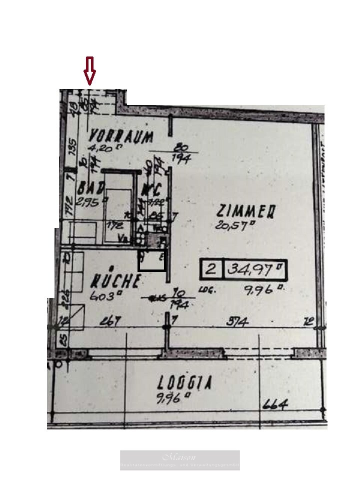 Wohnung zum Kauf 215.000 € 1 Zimmer 35 m²<br/>Wohnfläche Wien 1120