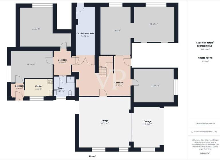 Einfamilienhaus zum Kauf 430.000 € 7 Zimmer 280 m² 3.200 m² Grundstück frei ab sofort Via Forlanini 10/12 Codogno 26845