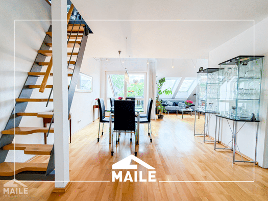 Maisonette zum Kauf 498.000 € 4,5 Zimmer 100 m² 3. Geschoss Im Bogert 26 Plieningen Stuttgart Plieningen 70599