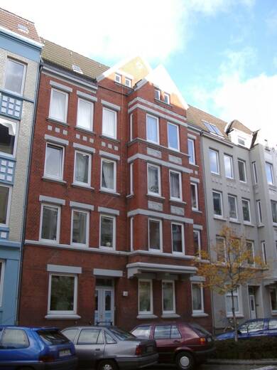 Wohnung zur Miete 408 € 2 Zimmer 45,4 m² 1. Geschoss Lüdemannstraße 46 Südfriedhof Bezirk 5 Kiel 24114