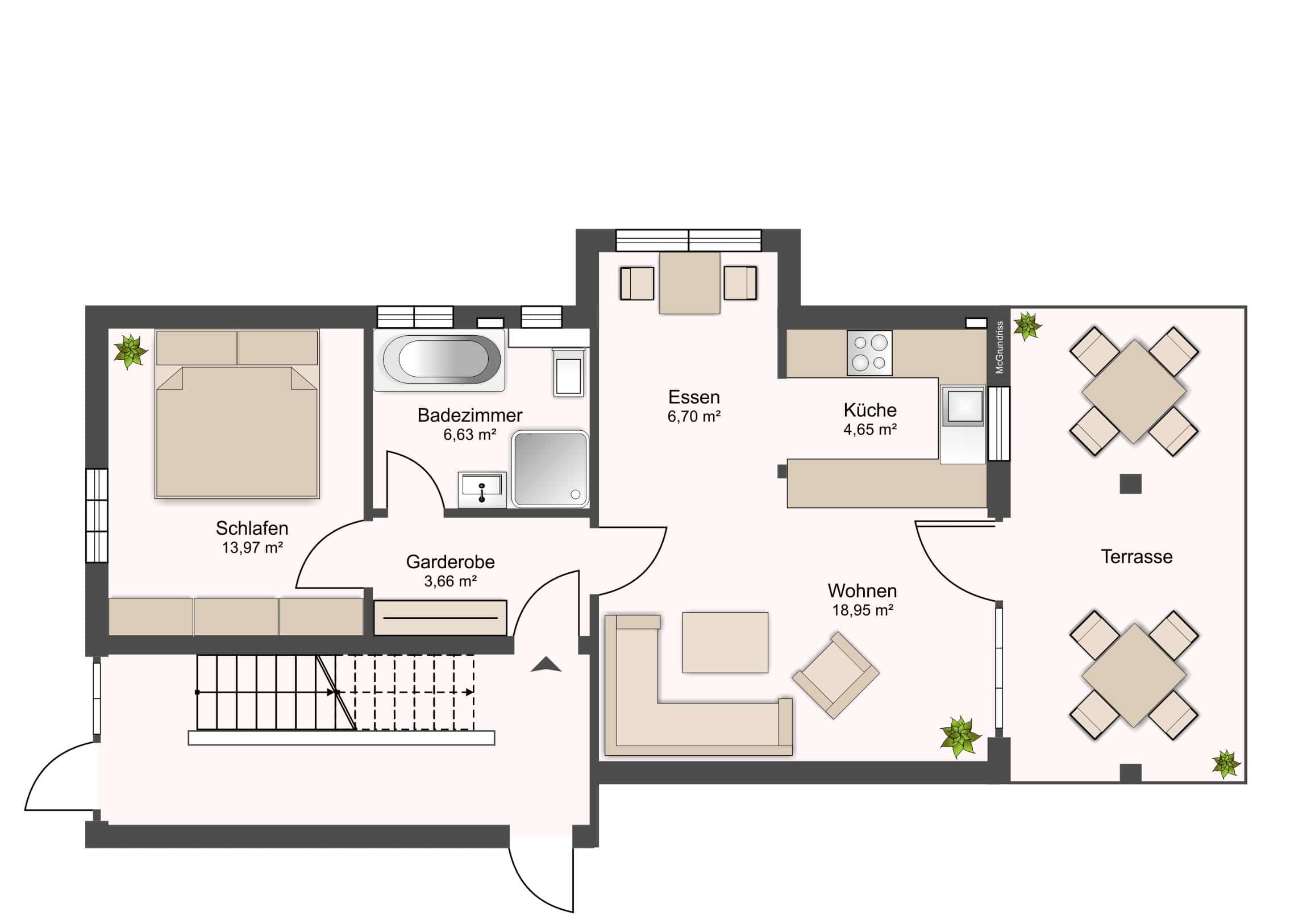 Wohnung zum Kauf 415.000 € 2 Zimmer 63 m²<br/>Wohnfläche ab sofort<br/>Verfügbarkeit Baldham Baldham 85598