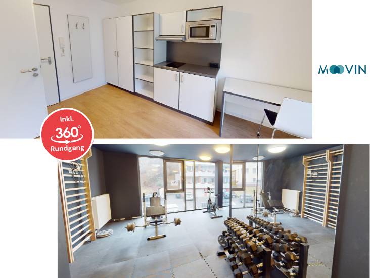 Apartment zur Miete 322 € 1 Zimmer 23 m²<br/>Wohnfläche EG<br/>Geschoss 16.10.2024<br/>Verfügbarkeit Am Lohgraben 30 (Alt-) Siegen - Häusling Siegen 57074