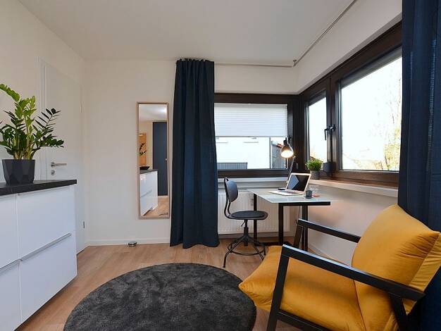 Wohnung zur Miete auf Zeit 890 € 1 Zimmer 20 m² frei ab 01.11.2026 Hegensberg Esslingen am Neckar 73732